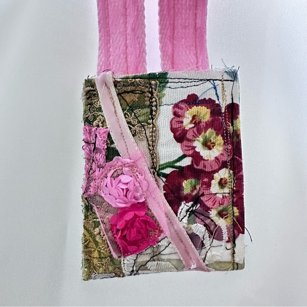 RUBYRUDI Necklace Purse, Hand Crafted, Amulet Wallet Pouch Artisan OOAK Signed